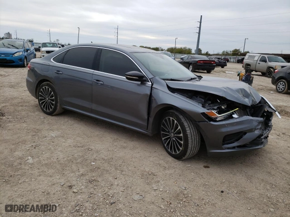 2022 Volkswagen Passat 2.0T Limited Edition with VIN 1VWBA7A32NC005551, listed as a Copart auction lot 67664392 with 20,869 mi miles. Bid and sale history available at carsss.com. Image 4.