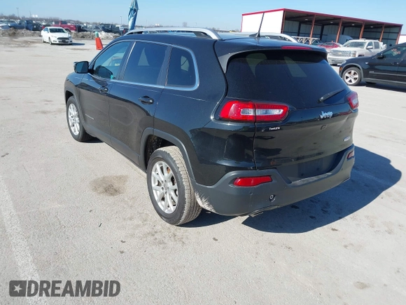 2016 Jeep Cherokee Latitude with VIN 1C4PJLCB8GW330017, listed as a IAAI auction lot 41444346 with 354,212 mi miles. Bid and sale history available at carsss.com. Image 3.