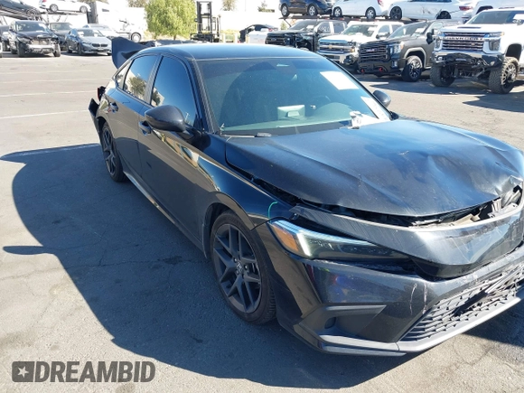 2024 Honda Civic Sport with VIN 2HGFE2F55RH538505, listed as a IAAI auction lot 41723536 with 59,800 mi miles and . Bid and sale history available at DreamBid. Image 1.