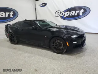 2023 Chevrolet Camaro 2SS with VIN 1G1FH1R78P0154855, listed as a Copart auction lot 43720605 with 20,687 mi miles and Clean Title. Bid and sale history available at carsss.com. Image 4.