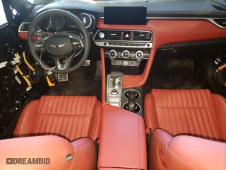 2023 Genesis G70 2.0T with VIN KMTG34TA0PU133816, listed as a Copart auction lot 78500073 with 1,429 mi miles. Bid and sale history available at carsss.com. Image 8.