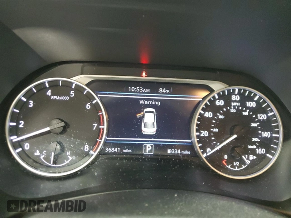 2024 Nissan Sentra SV with VIN 3N1AB8CV9RY303708, listed as a Copart auction lot 65278555 with 36,841 mi miles and Clean title. Bid and sale history available at DreamBid. Image 9.