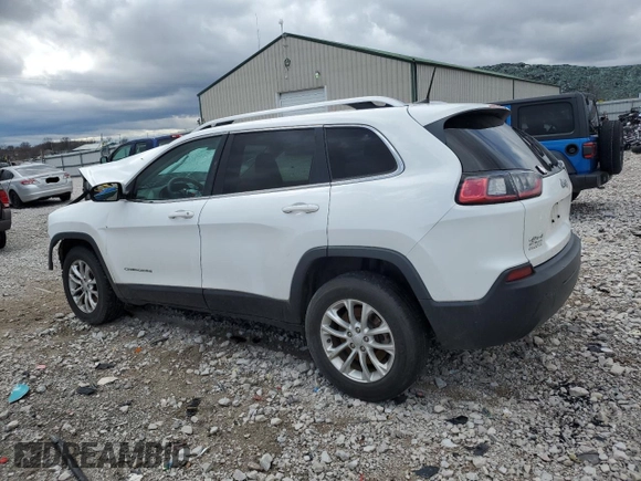 2019 Jeep Cherokee Latitude with VIN 1C4PJMCB4KD367480, listed as a Copart auction lot 49639655 with 54,508 mi miles and Salvage title. Bid and sale history available at DreamBid. Image 2.