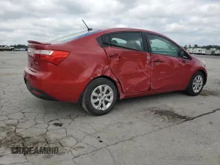 2013 Kia Rio EX with VIN KNADN4A39D6295795, listed as a Copart auction lot 56565145 with 108,074 mi miles and Clean title. Bid and sale history available at DreamBid. Image 3.