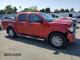 2017 Nissan Frontier SV with VIN 1N6AD0ER4HN776806, listed as a Copart auction lot 55098685 with 87,182 mi miles and Salvage title. Bid and sale history available at DreamBid. Image 4.