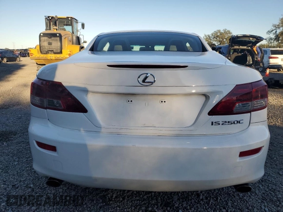 2013 Lexus IS 250 C with VIN JTHFF2C26D2527499, listed as a Copart auction lot 81529634 with 70,695 mi miles and Salvage title. Bid and sale history available at DreamBid. Image 6.
