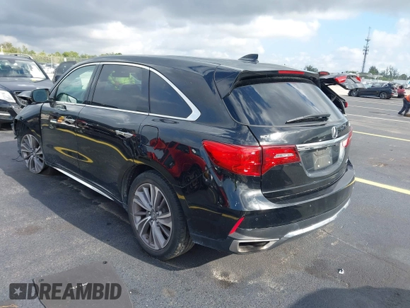 2018 Acura MDX Technology with VIN 5J8YD4H73JL017988, listed as a IAAI auction lot 42351398 with 102,733 mi miles and . Bid and sale history available at DreamBid. Image 3.