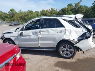 2012 Mercedes-Benz M ML 350 with VIN 4JGDA5HB7CA074205, listed as a IAAI auction lot 42080076 with 99,510 mi miles. Bid and sale history available at carsss.com. Image 14.
