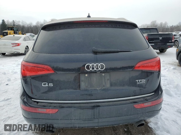 2015 Audi Q5 z VIN WA1LFCFP5FA147722, wystawiony jako Copart lot #42179895 z przebiegiem 157 566 mil mil oraz Czysty tytuł • Clean title. Historia ofert i sprzedaży dostępna na DreamBid. Obrazek 6.