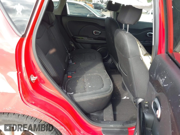 2016 Kia Soul + with VIN KNDJP3A58G7855834, listed as a IAAI auction lot 41894834 with 121,980 mi miles. Bid and sale history available at carsss.com. Image 8.