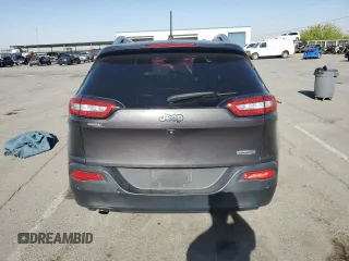 2018 Jeep Cherokee Latitude Plus with VIN 1C4PJLLB2JD511116, listed as a Copart auction lot 53005435 with 55,657 mi miles and Salvage title. Bid and sale history available at DreamBid. Image 6.