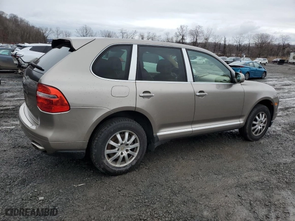 2008 Porsche Cayenne with VIN WP1AA29P28LA20109, listed as a Copart auction lot 48230975 with 321,768 mi miles and Salvage Title. Bid and sale history available at carsss.com. Image 3.