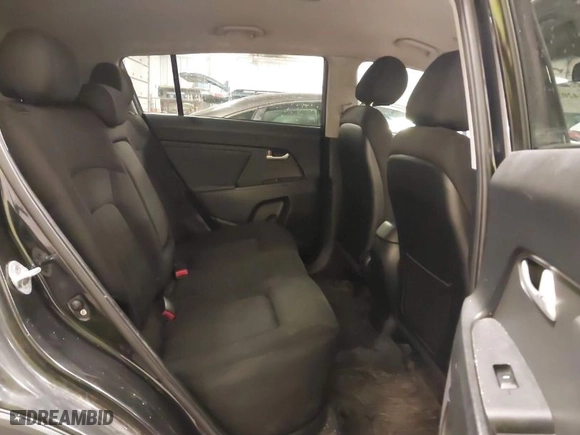 2013 Kia Sportage LX with VIN KNDPB3A22D7441703, listed as a IAAI auction lot 41420552 with 176,619 mi miles. Bid and sale history available at carsss.com. Image 8.