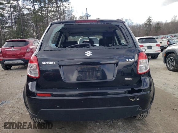 2010 Suzuki SX4 with VIN JS2YB5A37A6300500, listed as a Copart auction lot 48039085 with 143,806 mi miles and Clean Title. Bid and sale history available at DreamBid. Image 6.