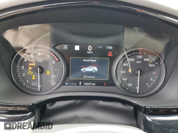 2024 Cadillac XT6 AWD Premium Luxury with VIN 1GYKPDRS0RZ759007, listed as a Copart auction lot 44117035 with 10,037 mi miles and Salvage title. Bid and sale history available at DreamBid. Image 9.