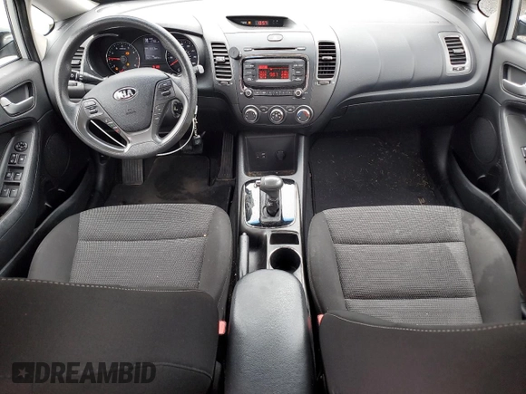 2017 Kia Forte LX with VIN 3KPFK4A79HE129820, listed as a Copart auction lot 47933855 with 88,254 mi miles and Salvage Title. Bid and sale history available at carsss.com. Image 8.