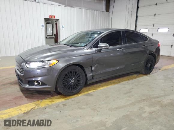 2016 Ford Fusion Titanium with VIN 3FA6P0D96GR265391, listed as a Copart auction lot 61040425 with 158,514 mi miles and Salvage title. Bid and sale history available at DreamBid. Image 1.
