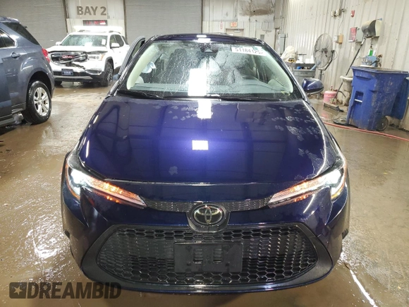 2020 Toyota Corolla LE with VIN JTDEPRAE6LJ065708, listed as a Copart auction lot 51184125 with 18,794 mi miles and Salvage Title. Bid and sale history available at carsss.com. Image 5.