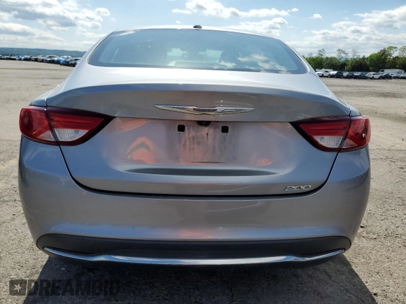 2015 Chrysler 200 Limited with VIN 1C3CCCAB9FN536662, listed as a Copart auction lot 57242915 with 72,193 mi miles and Salvage title. Bid and sale history available at DreamBid. Image 6.