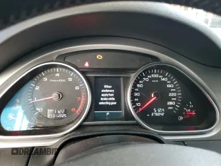 2012 Audi Q7 with VIN WA1VGCFE7CD004348, listed as a Copart auction lot 42711205 with 275,042 mi miles and Salvage title. Bid and sale history available at DreamBid. Image 9.