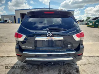 2016 Nissan Pathfinder Platinum z VIN 5N1AR2MM0GC615204, wystawiony jako Copart lot #63097975 z przebiegiem 117 098 mil mil oraz Szkoda całkowita • Salvage title. Historia ofert i sprzedaży dostępna na DreamBid. Obrazek 6.