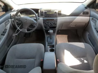 2005 Toyota Corolla CE with VIN 2T1BR32E45C346087, listed as a Copart auction lot 55468275 with 56,442 mi miles and Salvage Title. Bid and sale history available at DreamBid. Image 8.