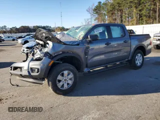 2024 Ford Ranger XL with VIN 1FTER4BH6RLE14286, listed as a Copart auction lot 83205414 with 10,704 mi miles and Salvage Title. Bid and sale history available at carsss.com. Image 1.