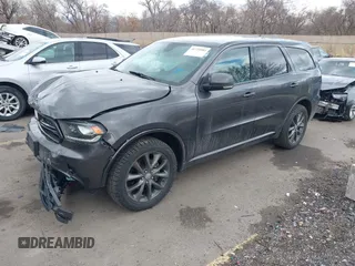 2017 Dodge Durango GT with VIN 1C4RDJDGXHC878859, listed as a IAAI auction lot 41724901 with 141,126 mi miles and . Bid and sale history available at carsss.com. Image 17.