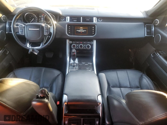 2016 Land Rover Range Rover Sport V6 HSE with VIN SALWR2PFXGA119256, listed as a Copart auction lot 47309665 with 70,748 mi miles and Salvage Title. Bid and sale history available at carsss.com. Image 8.