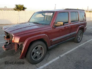 2007 Jeep Commander Sport with VIN 1J8HG48P17C601121, listed as a Copart auction lot 41482495 with 199,263 mi miles and Salvage Title. Bid and sale history available at carsss.com. Image 1.