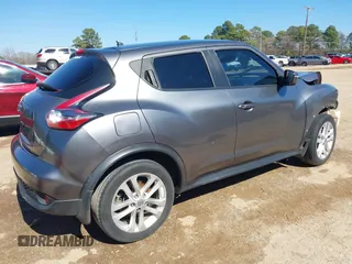 2015 Nissan Juke S with VIN JN8AF5MR3FT506748, listed as a IAAI auction lot 41596464 with 1 mi miles. Bid and sale history available at carsss.com. Image 4.