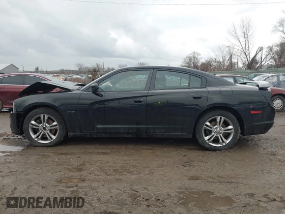 2013 Dodge Charger RT with VIN 2C3CDXDT7DH588158, listed as a IAAI auction lot 41663249 with 109,443 mi miles. Bid and sale history available at carsss.com. Image 14.