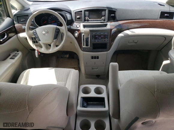 2015 Nissan Quest S with VIN JN8AE2KP3F9128253, listed as a Copart auction lot 63335574 with 81,780 mi miles and Salvage Title. Bid and sale history available at carsss.com. Image 8.