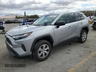 2024 Toyota RAV4 LE with VIN 2T3H1RFV8RW321834, listed as a Copart auction lot 49007425 with 27,059 mi miles and Salvage Title. Bid and sale history available at carsss.com. Image 1.