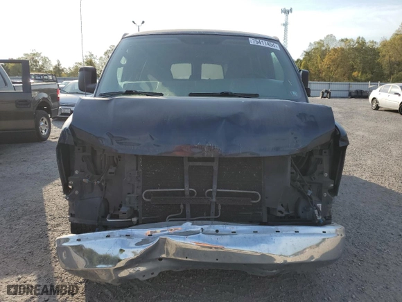 2013 Chevrolet Express Passenger 1LT with VIN 1GAZG1FA0D1172692, listed as a Copart auction lot 75411454 with 159,250 mi miles and Salvage Title. Bid and sale history available at carsss.com. Image 12.