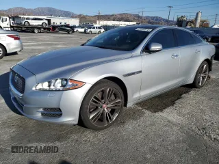 2011 Jaguar XJ with VIN SAJWA1JC0BMV13347, listed as a Copart auction lot 87699375 with Not Provided miles and Salvage Title. Bid and sale history available at DreamBid. Image 1.