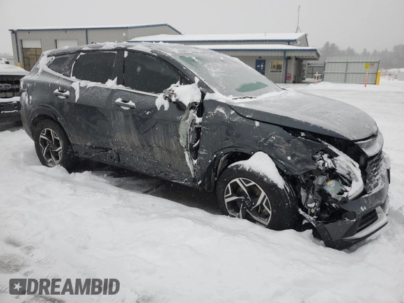 2024 Kia Sportage LX with VIN KNDPUCDF2R7243364, listed as a Copart auction lot 44174795 with 35,144 mi miles and Salvage Title. Bid and sale history available at DreamBid. Image 4.