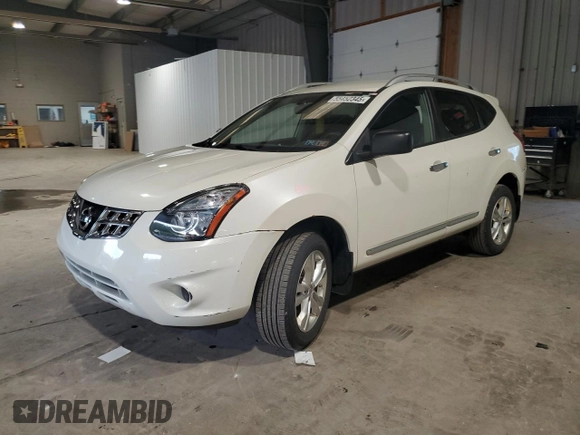 2015 Nissan Rogue S with VIN JN8AS5MVXFW770122, listed as a Copart auction lot 55452345 with 61,310 mi miles and Salvage Title. Bid and sale history available at DreamBid. Image 1.