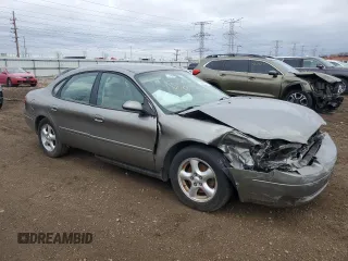 2003 Ford Taurus SES Standard with VIN 1FAFP55U83G250103, listed as a Copart auction lot 53863535 with 80,359 mi miles and Salvage Title. Bid and sale history available at DreamBid. Image 4.