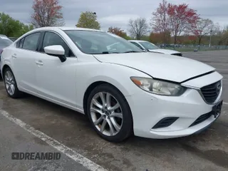 2014 Mazda Mazda6 i Touring with VIN JM1GJ1V59E1109421, listed as a IAAI auction lot 42094480 with 153,287 mi miles. Bid and sale history available at carsss.com. Image 1.