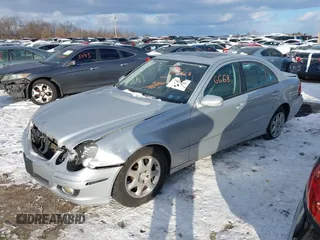 2008 Mercedes-Benz E 350 Luxury with VIN WDBUF87XX8B356021, listed as a IAAI auction lot 41256668 with 209,779 mi miles and . Bid and sale history available at carsss.com. Image 2.