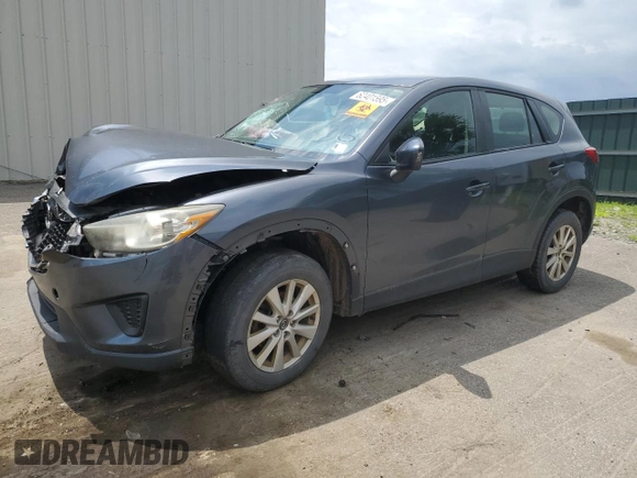 2013 Mazda CX-5 Sport with VIN JM3KE4BE6D0138164, listed as a Copart auction lot 62401595 with 146,305 mi miles and Salvage title. Bid and sale history available at DreamBid. Image 1.