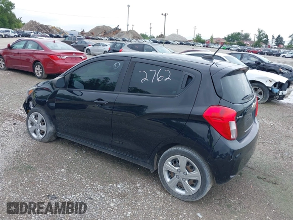 2020 Chevrolet Spark LS with VIN KL8CB6SA6LC407218, listed as a IAAI auction lot 39954901 with 77,256 mi miles and . Bid and sale history available at DreamBid. Image 3.