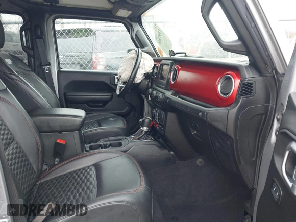 2021 Jeep Wrangler Unlimited Rubicon with VIN 1C4JJXFM6MW543912, listed as a IAAI auction lot 41902609 with 23,224 mi miles. Bid and sale history available at carsss.com. Image 5.