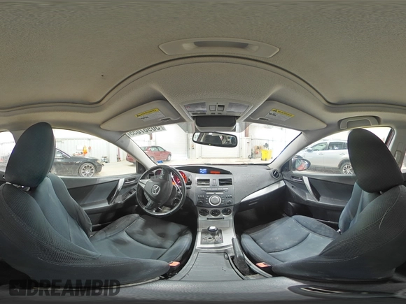 2010 Mazda 3 S Sport with VIN JM1BL1S53A1221344, listed as a Copart auction lot 50987055 with 185,336 mi miles and Non Repairable. Bid and sale history available at DreamBid. Image 12.