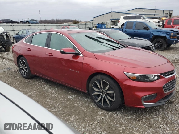 2016 Chevrolet Malibu LT with VIN 1G1ZE5ST8GF203358, listed as a Copart auction lot 47934315 with 149,038 mi miles and Salvage Title. Bid and sale history available at DreamBid. Image 4.