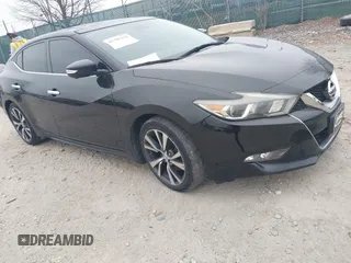 2016 Nissan Maxima 3.5 SV with VIN 1N4AA6AP1GC403192, listed as a IAAI auction lot 41791112 with 153,633 mi miles. Bid and sale history available at carsss.com. Image 1.