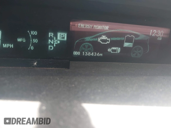 2010 Toyota Prius II z VIN JTDKN3DU5A5001691, wystawiony jako IAAI lot #42378034 z przebiegiem 138 436 mil mil oraz . Historia ofert i sprzedaży dostępna na DreamBid. Obrazek 7.