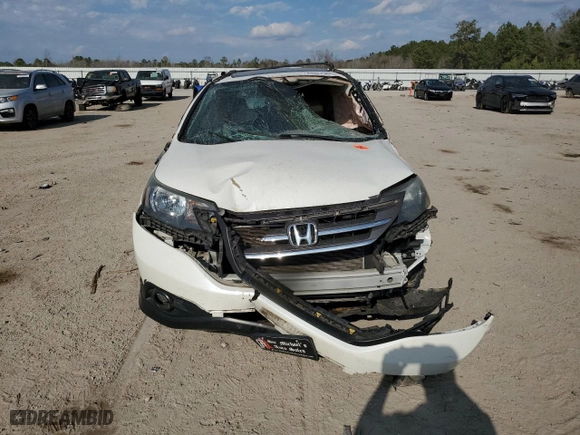 2014 Honda CR-V EX-L with VIN 5J6RM4H74EL092153, listed as a Copart auction lot 44022005 with 122,270 mi miles and Salvage Title. Bid and sale history available at carsss.com. Image 5.