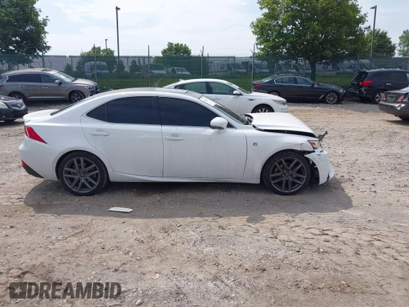 2015 Lexus IS 250 with VIN JTHBF1D2XF5046910, listed as a IAAI auction lot 42621534 with 79,155 mi miles and . Bid and sale history available at DreamBid. Image 14.